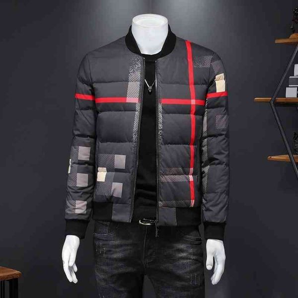 fashion new men's down jacket luxury brand designer wholesale winter handsome stand collar warm short casual coat, Black
fashion new men's down jacket luxury brand designer wholesale winter handsome stand collar warm short casual coat, Black