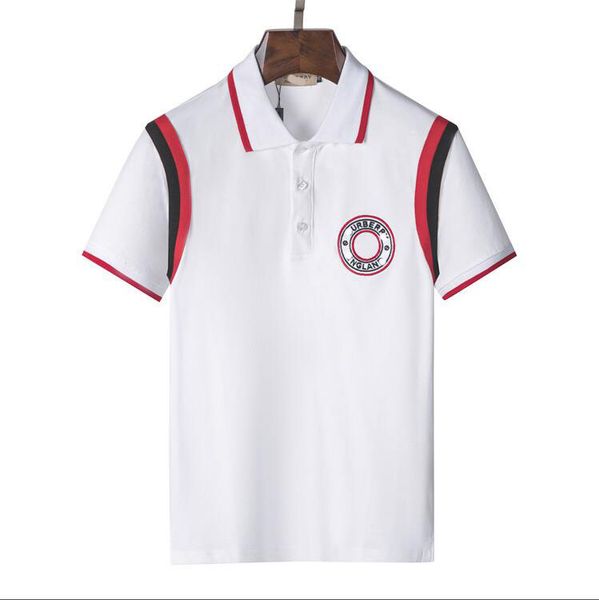 men's polos summer shirt brand clothing cotton short sleeve business casual striped designer breathable 88, White;black
men's polos summer shirt brand clothing cotton short sleeve business casual striped designer breathable 88, White;black
