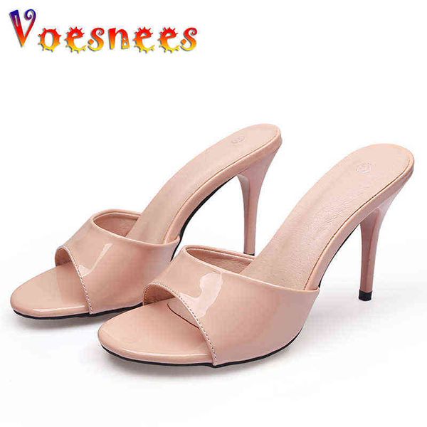 sandals 2022 new women nude color slippers mule high heels slippers sandals daily 9cm beige pointed toe slides party shoes y220409, Black
sandals 2022 new women nude color slippers mule high heels slippers sandals daily 9cm beige pointed toe slides party shoes y220409, Black