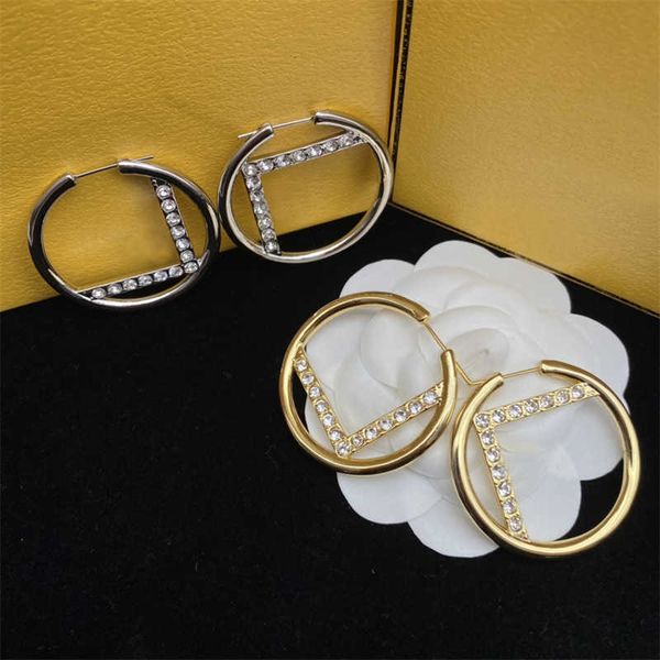 earrings fashion designer simple hoop earing for man womens luxury diamond letter big circle earring studs women lady jewelry gift nice, Golden
earrings fashion designer simple hoop earing for man womens luxury diamond letter big circle earring studs women lady jewelry gift nice, Golden
