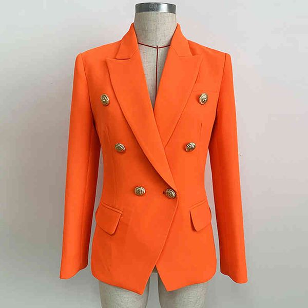 women's suits & blazers 2022 star female suit fashion double breasted lion head button slim fit small coat fluorescent orange ayiq, White;black
women's suits & blazers 2022 star female suit fashion double breasted lion head button slim fit small coat fluorescent orange ayiq, White;black
