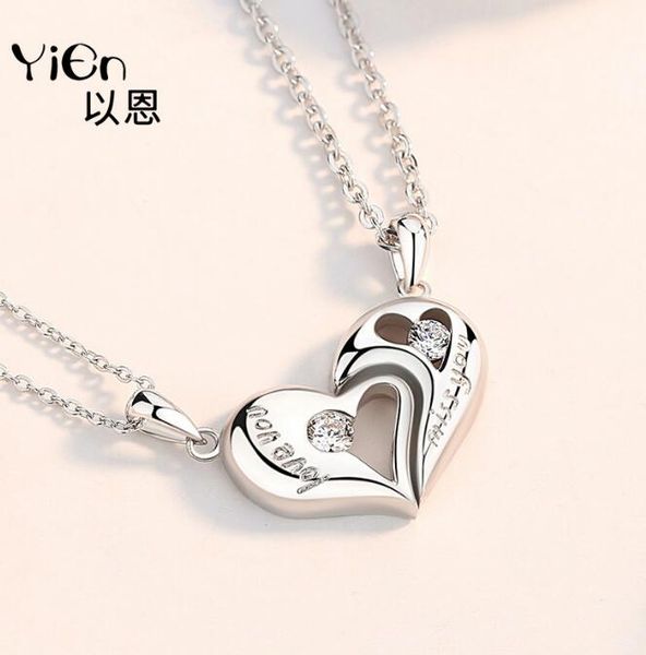 s925 silver love necklace engraved heart-shaped hollow out rhinestone valentine's day gift silver jewelry pendant
s925 silver love necklace engraved heart-shaped hollow out rhinestone valentine's day gift silver jewelry pendant