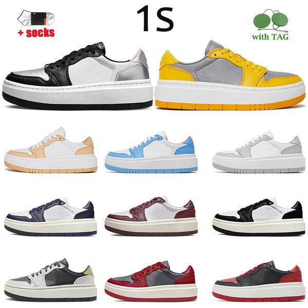 jumpman 1 1s low elevate women mens casual shoes designer platform sneakers silver toe cement grey varsity maize university blue team red br, Black
jumpman 1 1s low elevate women mens casual shoes designer platform sneakers silver toe cement grey varsity maize university blue team red br, Black