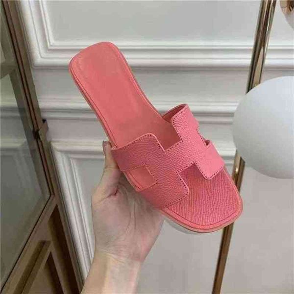 brand designer h version slippers igh family womens erme of summer 2022 versatile leather slippers lil lilo41r 812l, Black
brand designer h version slippers igh family womens erme of summer 2022 versatile leather slippers lil lilo41r 812l, Black