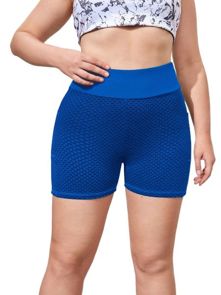 plus honeycomb textured wide waistband sports shorts with phone pocket l9cg#, Black
plus honeycomb textured wide waistband sports shorts with phone pocket l9cg#, Black