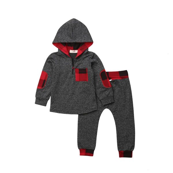 newborn baby girls sets boys warm plaid hooded sweatshirt pants 2pcs outfits clothes set, White
newborn baby girls sets boys warm plaid hooded sweatshirt pants 2pcs outfits clothes set, White
