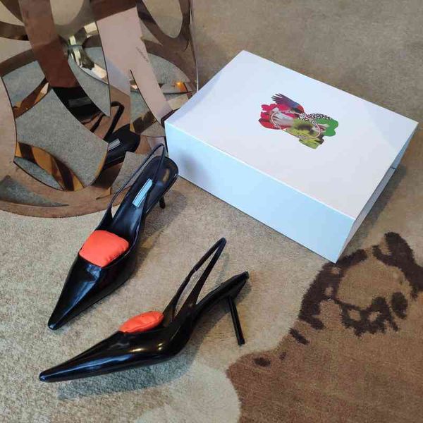 sandals sandals women's leather fashionable summer shoes pointed toe high heels series, Black
sandals sandals women's leather fashionable summer shoes pointed toe high heels series, Black