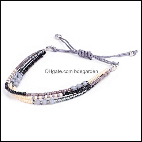 beaded strands bracelets jewelry handmade adjustable mtilayer colorf glass seedbeads beads bracelet for woven gif dhtj6, Black
beaded strands bracelets jewelry handmade adjustable mtilayer colorf glass seedbeads beads bracelet for woven gif dhtj6, Black