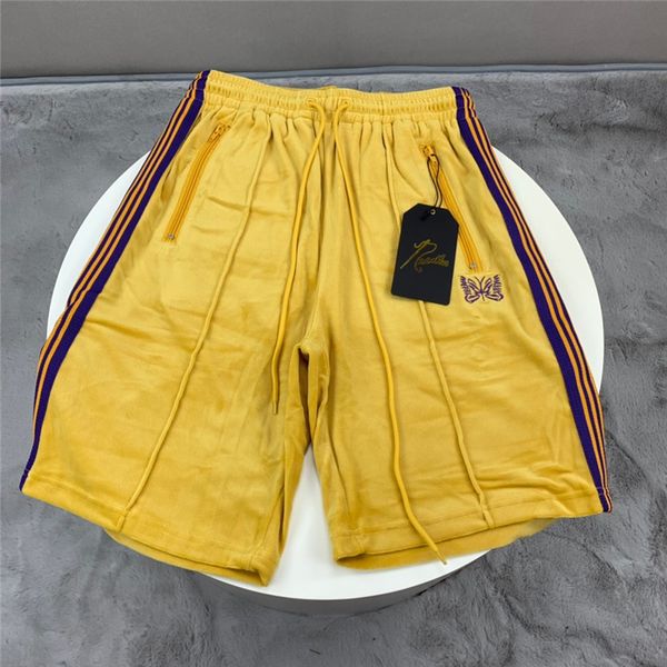 real pictures shorts men women 1 embroidery track shorts striped velvet breeches, Black
real pictures shorts men women 1 embroidery track shorts striped velvet breeches, Black