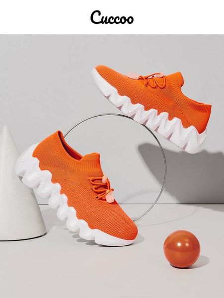 cuccoo boys knit detail lace up design sneakers she01, Black
cuccoo boys knit detail lace up design sneakers she01, Black