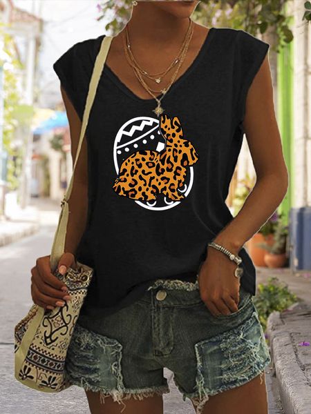 women's t-shirt european and american cross-border easter egg printing summer loose casual v-neck women, White
women's t-shirt european and american cross-border easter egg printing summer loose casual v-neck women, White