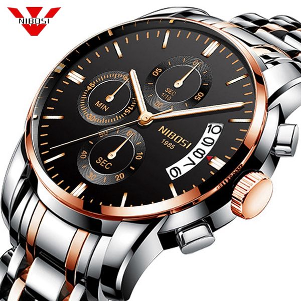nibosi new rose watch men military sport quartz clock mens watches brand luxury waterproof wrist watch relogio masculino, Silver
nibosi new rose watch men military sport quartz clock mens watches brand luxury waterproof wrist watch relogio masculino, Silver