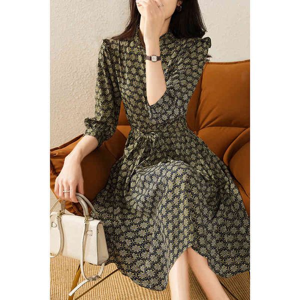 2022 spring new stand collar women's red waist high-level french elegant skirt2022 brand fashion design trendy clothing factory direct, Black;gray
2022 spring new stand collar women's red waist high-level french elegant skirt2022 brand fashion design trendy clothing factory direct, Black;gray