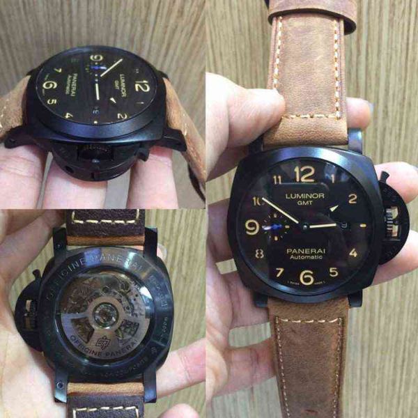 luxury mechanical movement watch panera gmt automatic japan jam pria swiss brand designers es wrist, Slivery;brown
luxury mechanical movement watch panera gmt automatic japan jam pria swiss brand designers es wrist, Slivery;brown