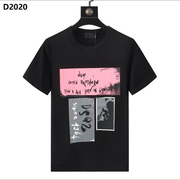 dsq men's t-shirts designer print letter men tees paris cotton polos man women clothing fashion brand t shirt d2020, White;black
dsq men's t-shirts designer print letter men tees paris cotton polos man women clothing fashion brand t shirt d2020, White;black