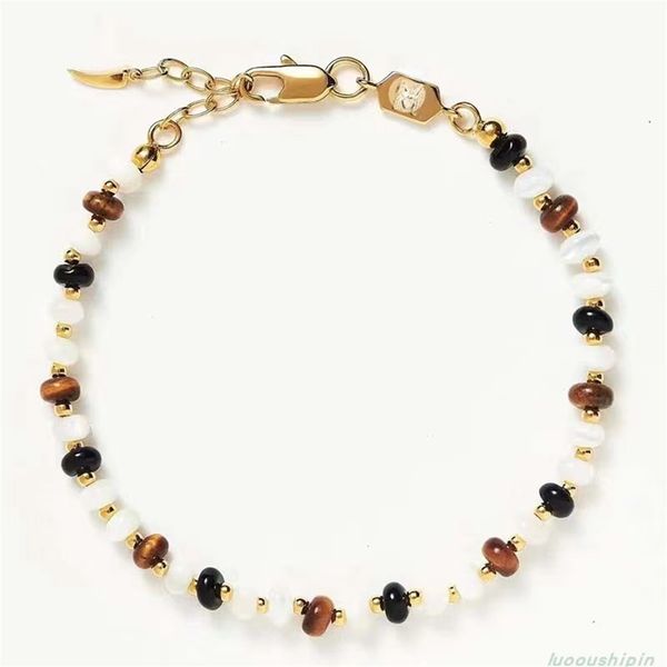 niche design chain natural mother-of-pearl gemstone retro beaded bracelet black onyx tiger eye stone blogger with same jewelry
niche design chain natural mother-of-pearl gemstone retro beaded bracelet black onyx tiger eye stone blogger with same jewelry