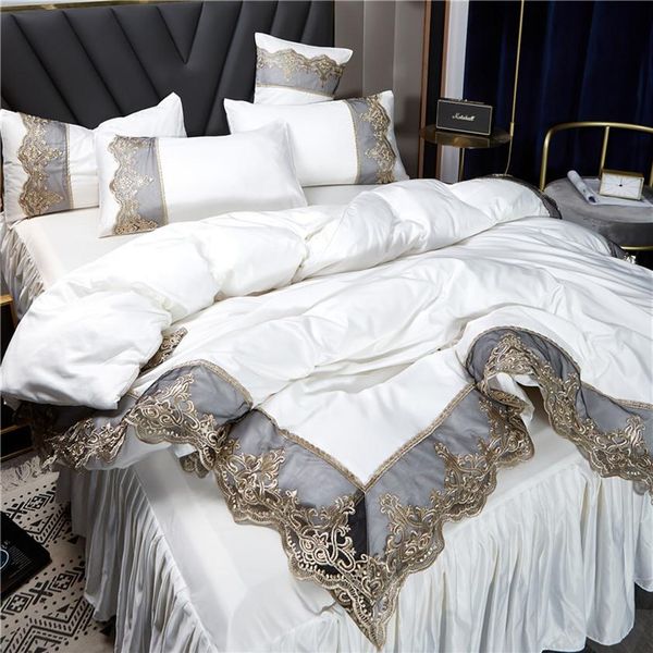 2021 white bedding sets cover lace edge bed comforters sets pillow cases luxury king size bedding sets home decoration 738 r252j
2021 white bedding sets cover lace edge bed comforters sets pillow cases luxury king size bedding sets home decoration 738 r252j