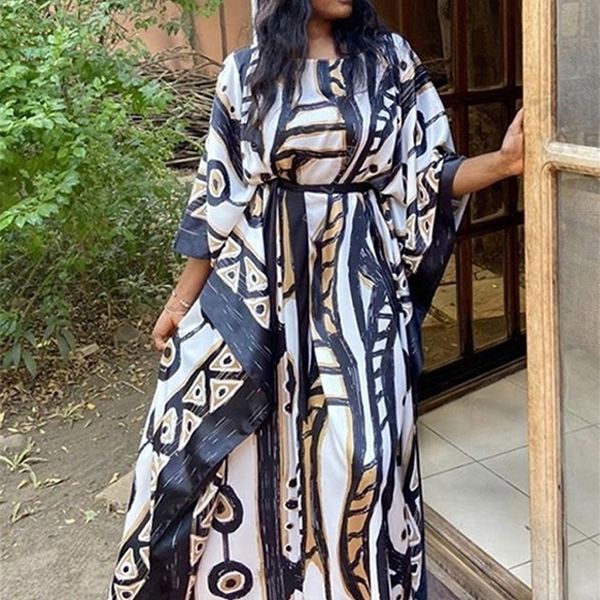 elegant long kaftan printed v-neck batwing sleeve street wear loose maxi dress women plus size bat sleeve party dress q1341 220510, Black;gray
elegant long kaftan printed v-neck batwing sleeve street wear loose maxi dress women plus size bat sleeve party dress q1341 220510, Black;gray