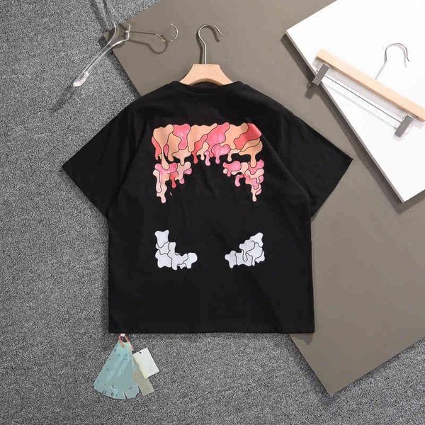 off fashion t- shirts men's t-shirts summer new short sleeve style melting color arrow print and women's cotton t-shirt, White;black
off fashion t- shirts men's t-shirts summer new short sleeve style melting color arrow print and women's cotton t-shirt, White;black