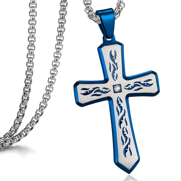 pendant necklaces cross necklace stainless steel religious jewelry for men ch amfdy, Silver
pendant necklaces cross necklace stainless steel religious jewelry for men ch amfdy, Silver