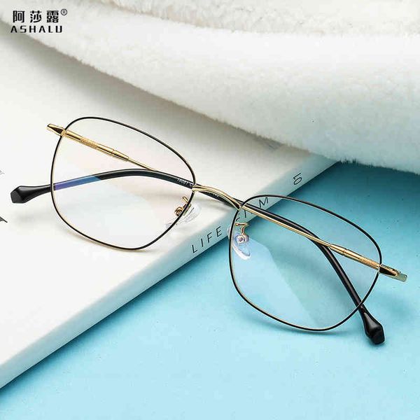 sunglasses eyeglass frame art ultra light metal flat lens men's and women's full 9k5p, White;black
sunglasses eyeglass frame art ultra light metal flat lens men's and women's full 9k5p, White;black