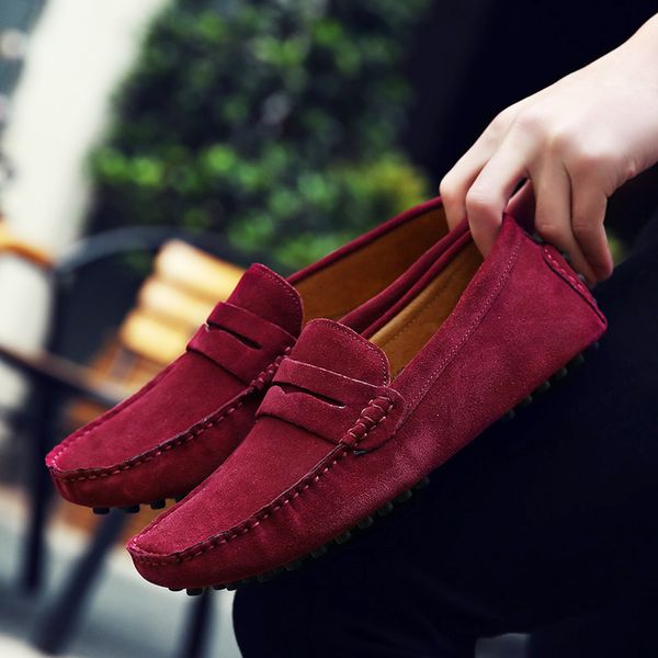 plus size 49 men loafers soft moccasins genuine leather shoes men warm flats driving shoes suede italian boat shoes, Black
plus size 49 men loafers soft moccasins genuine leather shoes men warm flats driving shoes suede italian boat shoes, Black