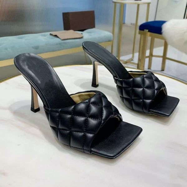 women black padded lido sandals slides soft nappa leather squared designer slipper high heels shoes summer flip flops dress shoes with box 2
women black padded lido sandals slides soft nappa leather squared designer slipper high heels shoes summer flip flops dress shoes with box 2