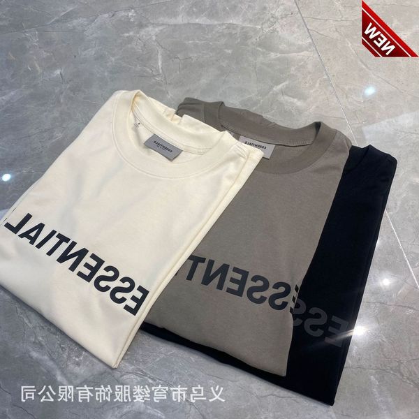 feel of god fog double thread essentials coffee matcha green three dimensional letter short sleeve t-shirt for men and women, White;black
feel of god fog double thread essentials coffee matcha green three dimensional letter short sleeve t-shirt for men and women, White;black