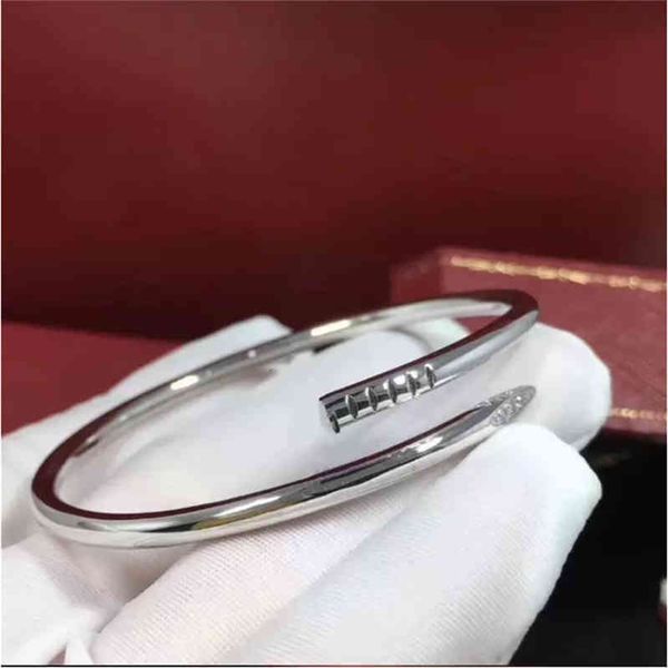 luxury carti er love bracelet couple cuff bangle open nails in hands christmas gifts for girls women stainless steel accessories wholesale 3, Silver
luxury carti er love bracelet couple cuff bangle open nails in hands christmas gifts for girls women stainless steel accessories wholesale 3, Silver