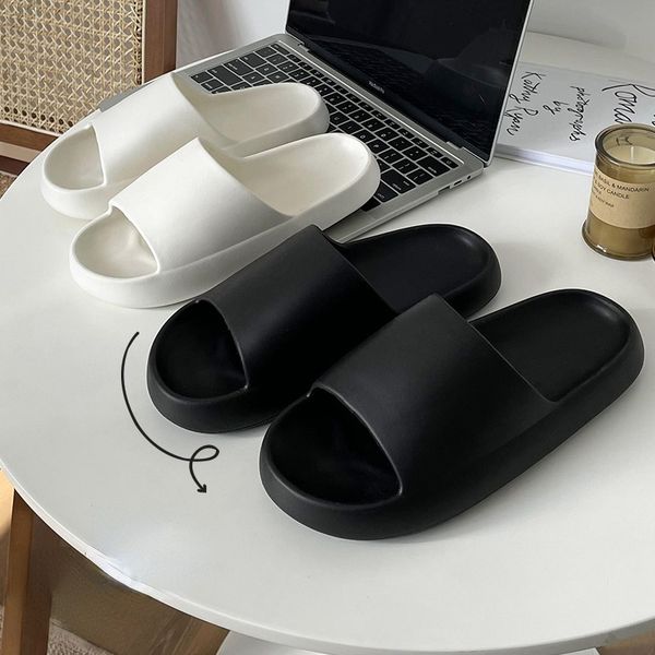 summer beach home women slippers thick platform mules eva soft flat sandals leisure female bathroom indoor anti-slip men shoes, Black
summer beach home women slippers thick platform mules eva soft flat sandals leisure female bathroom indoor anti-slip men shoes, Black