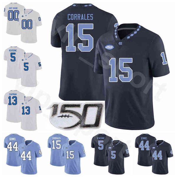 ncaa north carolina tar heels college 15 beau corrales jersey football 44 jeremiah gemmel 11 myles wolfolk 5 dazz newsome 2 don chapman, Black
ncaa north carolina tar heels college 15 beau corrales jersey football 44 jeremiah gemmel 11 myles wolfolk 5 dazz newsome 2 don chapman, Black