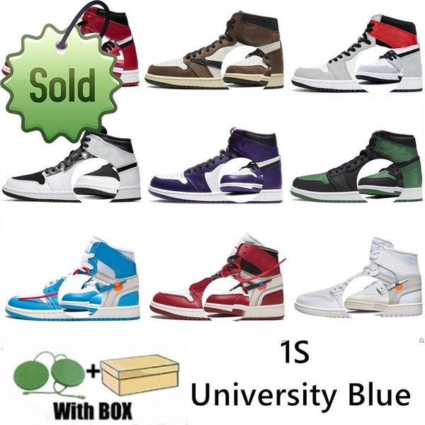 designer jumpman mens 1s basketball shoes high og 1 unc university blue royal red green shoe bred chicago trainers men women sports sneakers
designer jumpman mens 1s basketball shoes high og 1 unc university blue royal red green shoe bred chicago trainers men women sports sneakers