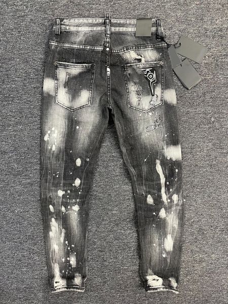 mens designer jeans fashion denim pants for male skinny ripped destroyed stretch slim fit jean beam foot trousers 666, Blue
mens designer jeans fashion denim pants for male skinny ripped destroyed stretch slim fit jean beam foot trousers 666, Blue