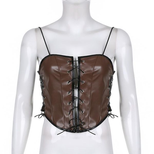 women's tanks & camis early spring american style straps pu leather suspenders corset backless irregular hem with short vest, White
women's tanks & camis early spring american style straps pu leather suspenders corset backless irregular hem with short vest, White