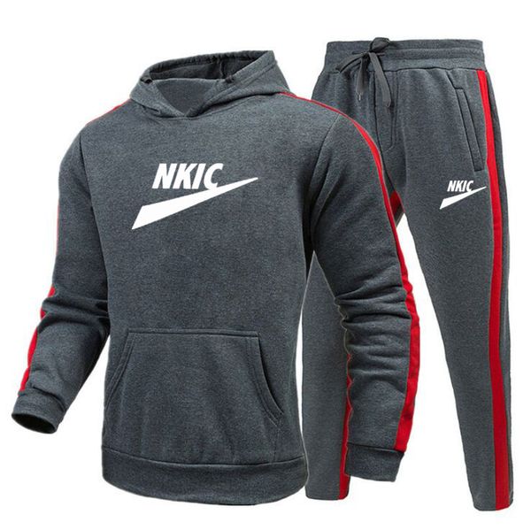 2022 autumn and winter brand tracksuit men 2 pieces set sweatshirt + sweatpants sportswear casual mens clothing hoodies suit s-3xl, Gray
2022 autumn and winter brand tracksuit men 2 pieces set sweatshirt + sweatpants sportswear casual mens clothing hoodies suit s-3xl, Gray