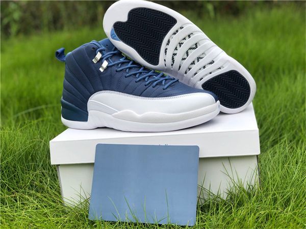 shoes authentic 12 indigo stone blue legend obsidian 12s real carbon fiber mens sneakers original
shoes authentic 12 indigo stone blue legend obsidian 12s real carbon fiber mens sneakers original