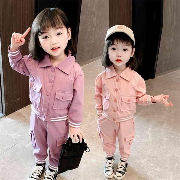 clothes for girls jacket cargo pants costume for girls spring autumn costume for girl casual tracksuit kids 210412, White
clothes for girls jacket cargo pants costume for girls spring autumn costume for girl casual tracksuit kids 210412, White
