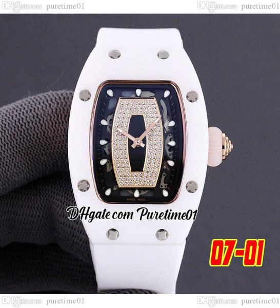 2022 miyota automatic ladies womens watch two tone rose gold white ceramics case black inner dimaond dial rubber super edition puretime01 e2, Slivery;brown
2022 miyota automatic ladies womens watch two tone rose gold white ceramics case black inner dimaond dial rubber super edition puretime01 e2, Slivery;brown