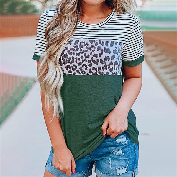 fashion t shirt women leopard patchwork tee female ropa mujer 2020 vintage tee shirt femme camisetas plus size tee 3xl t200525, White
fashion t shirt women leopard patchwork tee female ropa mujer 2020 vintage tee shirt femme camisetas plus size tee 3xl t200525, White