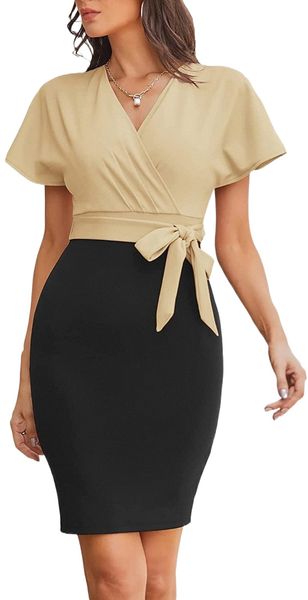 karin women's business pencil dress wedding guest dress office work dresses cocktail y7gj#, White;black
karin women's business pencil dress wedding guest dress office work dresses cocktail y7gj#, White;black