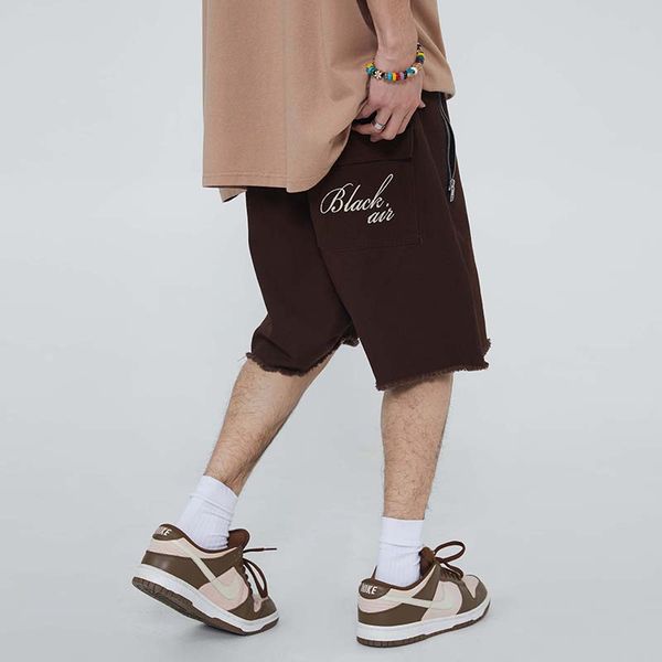 washed back letter embroidery casual shorts mens zipper pockets loose five point pants
washed back letter embroidery casual shorts mens zipper pockets loose five point pants