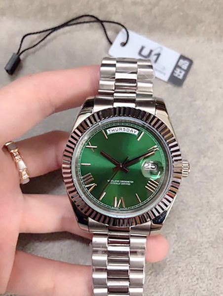 watches designer u1 news watch daydate automatic mechanical movement sapphire crystal 316l stainless steel solid clasp male, Silver
watches designer u1 news watch daydate automatic mechanical movement sapphire crystal 316l stainless steel solid clasp male, Silver
