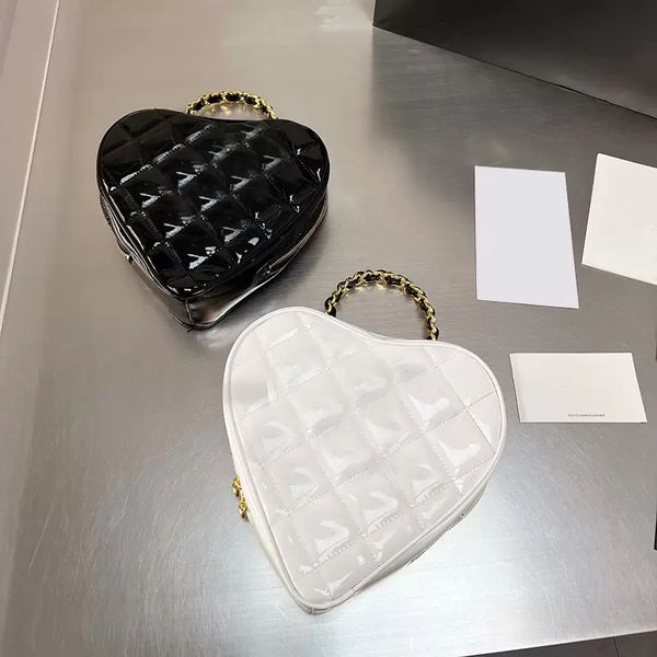 ly spring heart style valentine day bags classic handle totes quilted patent leather famous luxury designer clutch mini cosmetic vanity lugg
ly spring heart style valentine day bags classic handle totes quilted patent leather famous luxury designer clutch mini cosmetic vanity lugg