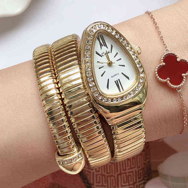 women's watches reloj mujer new luxury gold watch snake winding crystal bangle bracelet quartz clock 220223, Slivery;golden
women's watches reloj mujer new luxury gold watch snake winding crystal bangle bracelet quartz clock 220223, Slivery;golden
