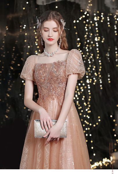 sequins rose gold mermaid prom dresses princess cap sleeve appliques puff bateau neck beaded tulle lace appliques party gowns plus size cust, Black
sequins rose gold mermaid prom dresses princess cap sleeve appliques puff bateau neck beaded tulle lace appliques party gowns plus size cust, Black