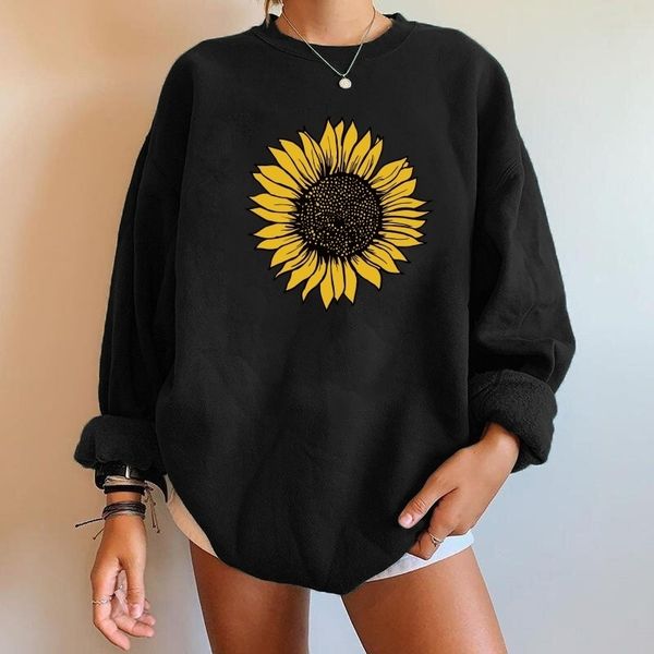 harajuku oversized sunflower print women sweatshirt crewneck pullover drop shoulder loose streetwear moletom feminino 220725, Black
harajuku oversized sunflower print women sweatshirt crewneck pullover drop shoulder loose streetwear moletom feminino 220725, Black