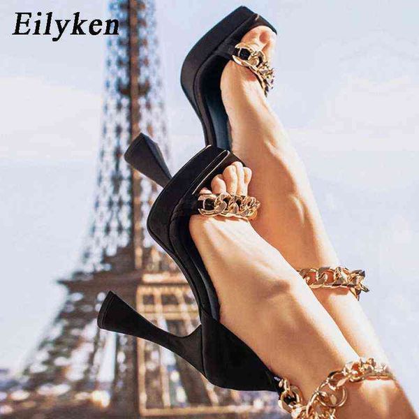 sandals eilyken summer sandals open toe platform thick heels woman shoes rome chain buckle strap dress heels sandal 220316, Black
sandals eilyken summer sandals open toe platform thick heels woman shoes rome chain buckle strap dress heels sandal 220316, Black