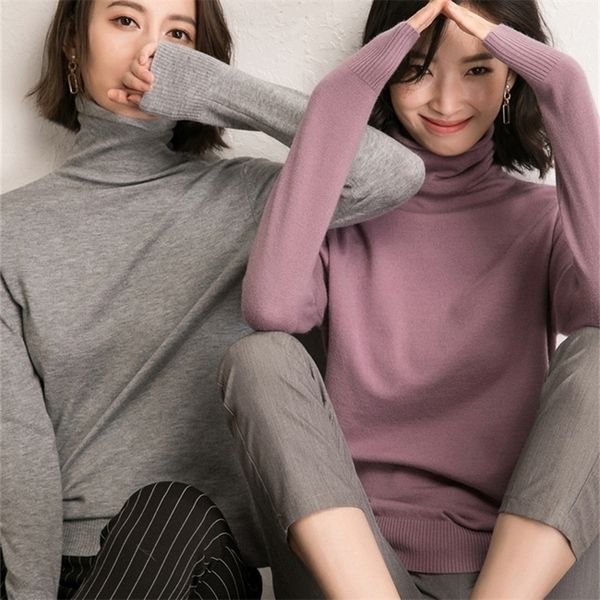 realeft autumn winter knitting turtleneck pullovers slim sweater multi color bottoming long sleeve minimalism sweater 201203, White;black
realeft autumn winter knitting turtleneck pullovers slim sweater multi color bottoming long sleeve minimalism sweater 201203, White;black