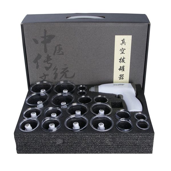 24 cans electric vacuum cupping glasses body massager ventosa suction cups jar set acupuncture apparatus therapy relax massage 220712
24 cans electric vacuum cupping glasses body massager ventosa suction cups jar set acupuncture apparatus therapy relax massage 220712