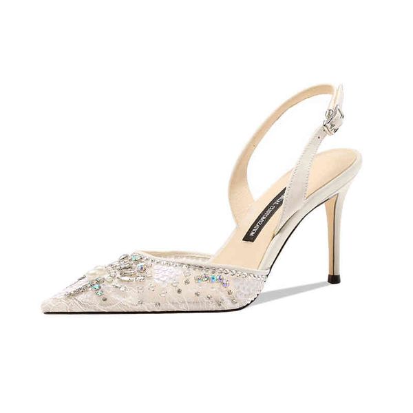 sandals summer women's shoes pointed thin heels cloth buckle baotou back empty sandals women ojw3, Black
sandals summer women's shoes pointed thin heels cloth buckle baotou back empty sandals women ojw3, Black